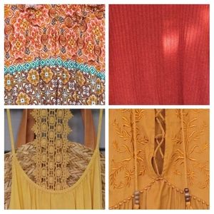 MYSTERY ❔ BOX Altar'd State Blouse Lot Bohemian Medium NSMB
